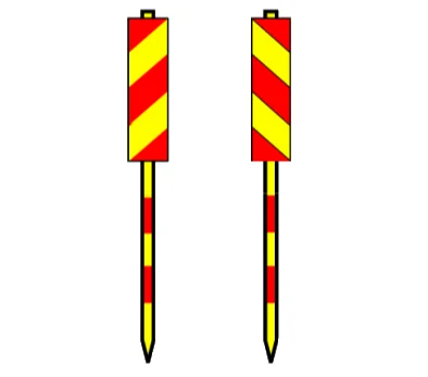 Baliză tip jalon