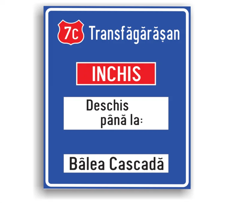 Drum închis sau deschis circulației publice